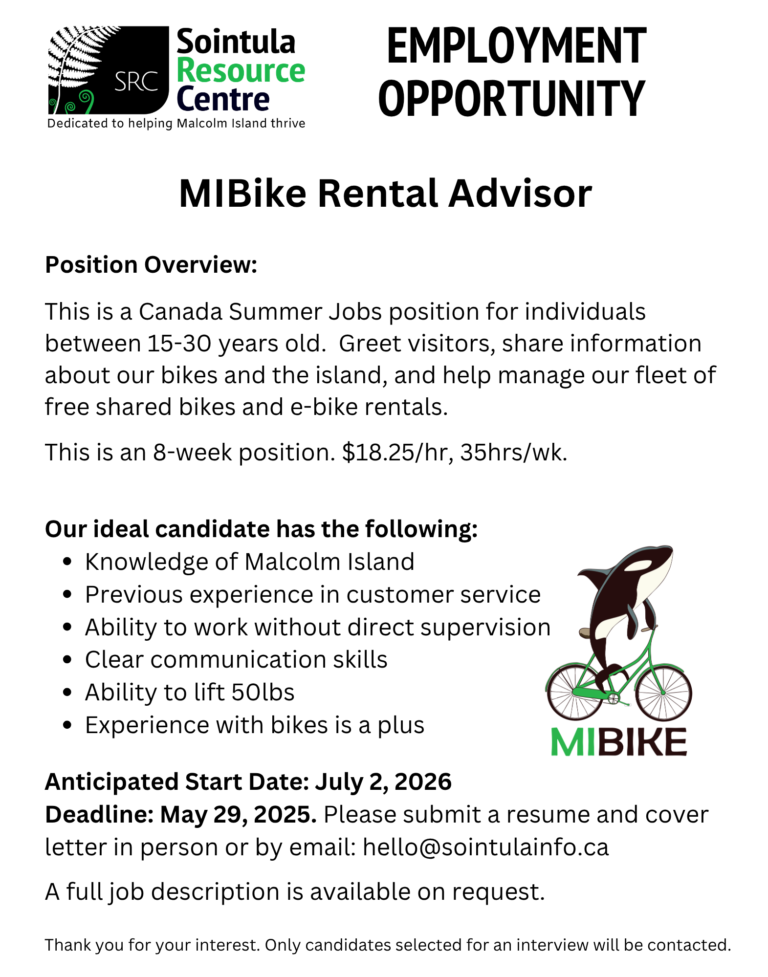 MIBike Summer Job Ad