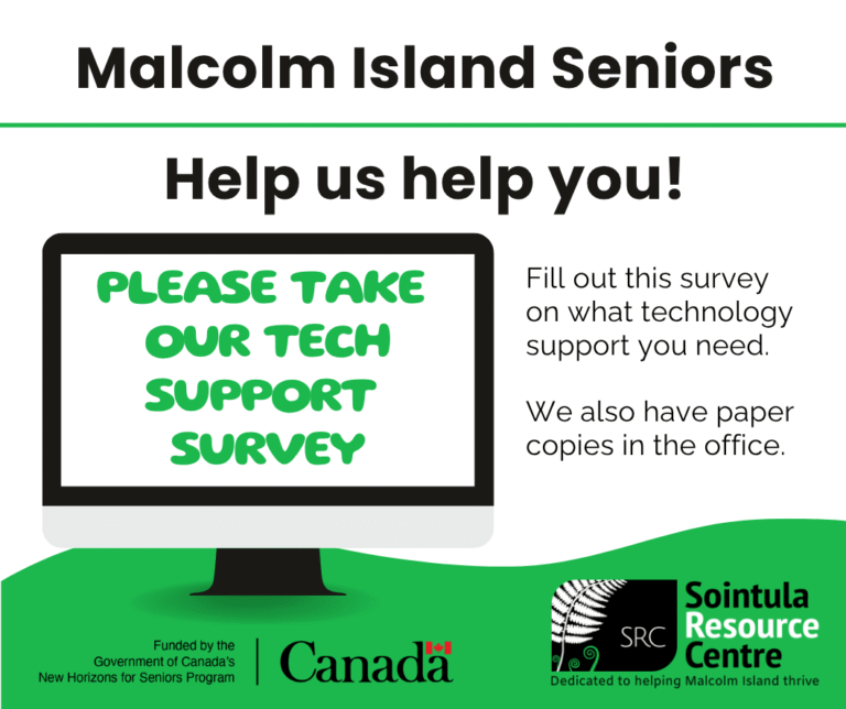 Senior tech support survey